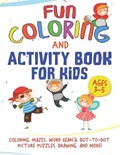 Fun Coloring and Activity Book for Kids Ages 3-5 | Merry Toddlerz | 