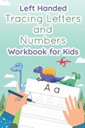 Left Handed Tracing Letters and Numbers Workbook for Kids: Dinosaur Tracing Book for Preschool, Toddlers, Kindergarten kids ages 3-5 | Abc Amuse | 