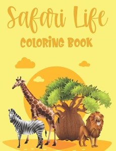 Safari Life Coloring Book