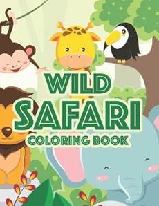 Wild Safari Coloring Book