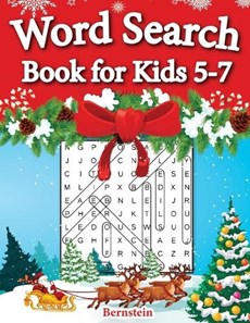 Word Search Book for Kids 5-7: 200 Fun Word Search Puzzles for Kids with Solutions - Large Print - Christmas Edition