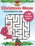 Christmas Maze Puzzle Book For Kids: Mazes For Young Children | Kaj Journals | 