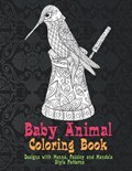 Baby Animal - Coloring Book - Designs with Henna, Paisley and Mandala Style Patterns | Phoebe Webster | 