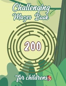 Challenging Mazes book for childrens