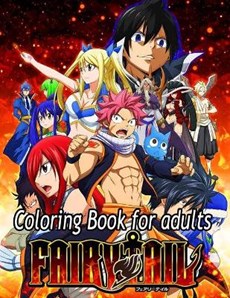 Fairy Tail Coloring Book For Adults