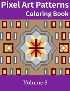 Pixel Art Patterns Coloring Book 8