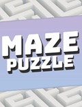Maze Puzzle: Amazing Brain Challenging Large Print Mazes for Teens, Adults, Senior | Compact Art | 