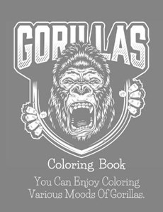 Gorillas Coloring Book