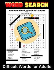 Random Word Search Book for Adults: Active Mindful Brain Games Keep Your Mind Young