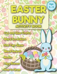 Easter Bunny activity book age 4-8