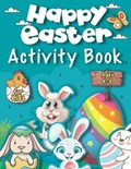 Happy Easter Activity Book for Kids Ages 4-8 | With Rabbit | 