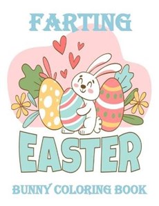 farting easter bunny coloring book