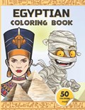 Egyptian Coloring Book | Egyptian Paper | 