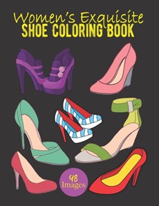 Women's Exquisite Shoe Coloring Book