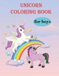 Unicorn coloring book for boys | Publication | 