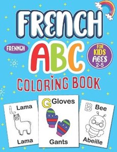 Frensh ABC Coloring Book for Kids