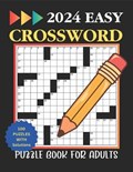 2024 Easy Crossword Puzzle Book for Adults | Barton Schweitzer | 