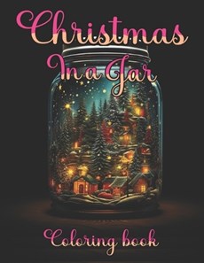 christmas in a jar coloring book