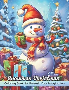 Snowman Christmas Coloring Book