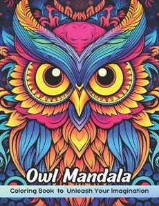 Owl Mandala Coloring Book