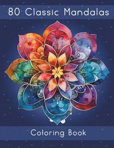 80 Classic Mandalas Coloring Book