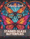Stained Glass Butterflies Coloring Book | Maud Jerde | 