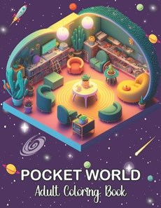 Pocket World Adult Coloring Book