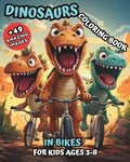 Dinosaurs Coloring Book in Bikes | Elite Book | 