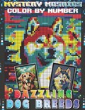 Mystery Mosaics Color By Number Dazzling Dog Breeds | Daisy Frey | 