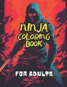 Ninja Coloring Book for Adults