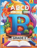 Easy ABCD Coloring Book for Grade 1st Kids | Naga Publish | 