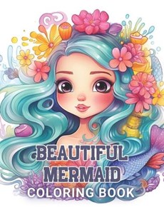 Beautiful Mermaid Coloring Book