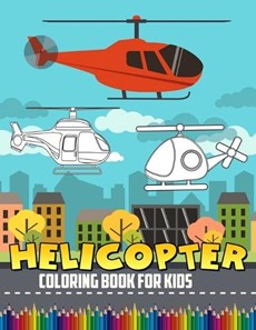 Helicopter Coloring Book For Kids