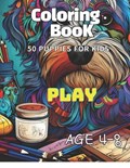 50 Puppies Coloring book | Minho Kang | 