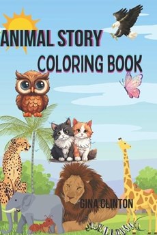 The Animal Story coloring book
