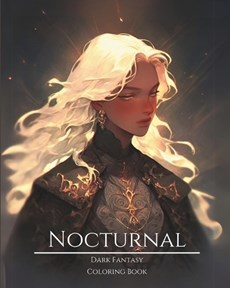 Nocturnal- Dark Fantasy Coloring Book 6