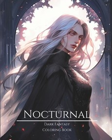 Nocturnal- Dark Fantasy Coloring Book 7