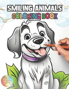 Smiling Animals Coloring Book