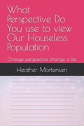 What Perspective Do You use to view Our Houseless Population | Heather Mortensen | 