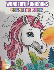 Wonderful Unicorns Coloring Book
