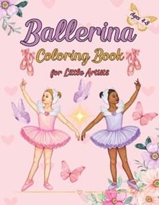 Ballerina Coloring Book for Little Artists