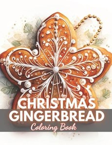 Christmas Gingerbread Coloring Book