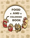 Food and Coloring Book | Book | 