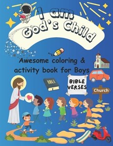 A Coloring & Activity Book for Boys