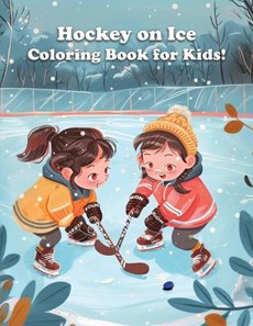 Hockey on Ice Coloring book for kids!