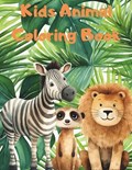 Kids Animal Coloring Book | Cristina Saenz ; Felipe Saenz | 