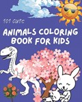 101 Cute Animal Coloring Book for Kids Age 4-8 | Radha Rani | 
