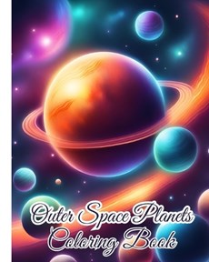 Outer Space Planets Coloring Book