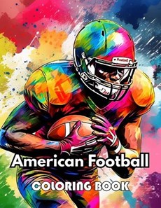 American Football Coloring Book