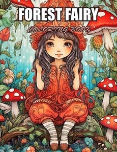 Forest Fairy Coloring Book for Adult